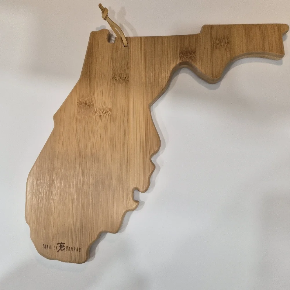 Bamboo Destination Florida Cutting Board Decor - Picture 4 of 6